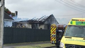 House fire South Taranaki New Zealand